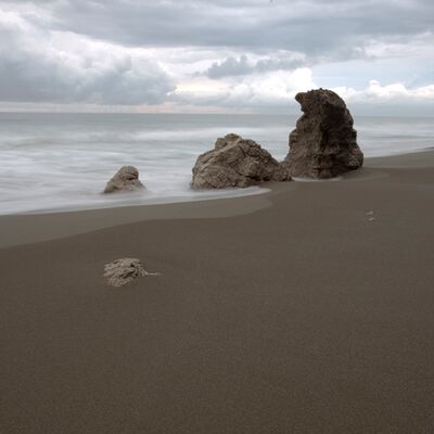 3. Platz: Manuel Plaickner - Steine am einsamen Strand