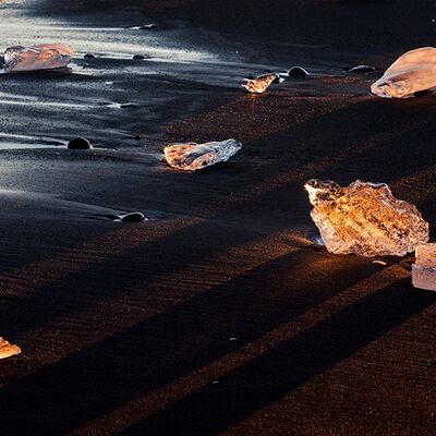 1. Platz: Helmut Elzenbaumer - Eis auf Lavasand