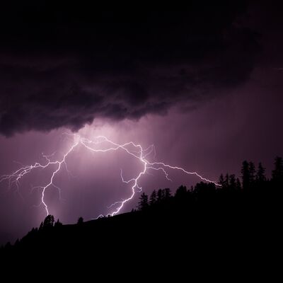 9. Platz: Helmut Elzenbaumer - Gewitter