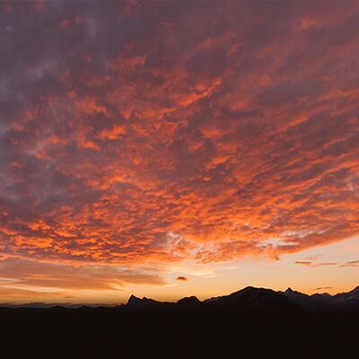 7. Platz: Alfred Stolzlechner - Brennender Himmel