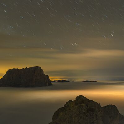 9. Platz: Reinhard Arnold - Langkofel bei Nacht