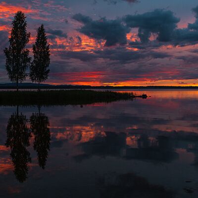 5. Platz: Max Drescher - Abend am See