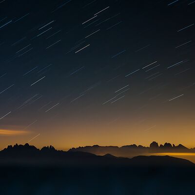 8. Platz: Georg Kantioler - Dolomiten bei Nacht und Nebel