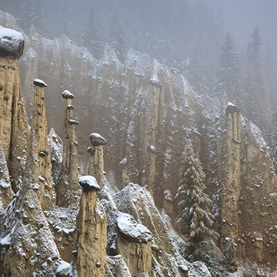 8. Platz: Sepp Hackhofer - Erdpyramiden