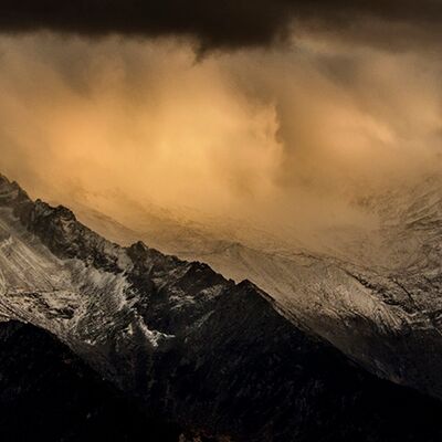 9. Platz: Oswald Ganthaler - Alpenhauptkamm Morgenstimmung
