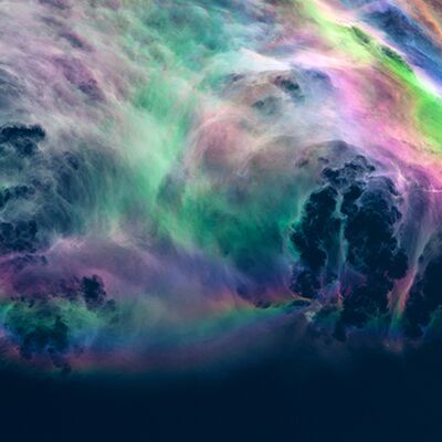 2. Platz: Martin Brugger - Regenbogenfarbenwolke